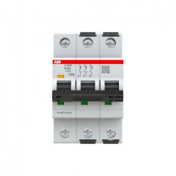 Автоматический выключатель ABB Stotz-Kontakt 2CDS383001R0635 S303P-B63 B25kA 63A 3P