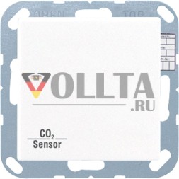 Датчик CO2 Jung CO2A2178 KNX, дюропласт, серия AS, белый