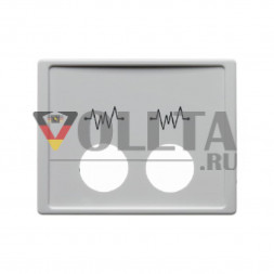 Berker 12440069 Arsys Блок вызова крышка, цвет:полярная белизна, тон:глянец