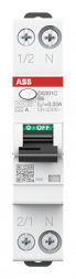 ABB Stotz-Kontakt 2CSR255163R1065 DS301CA-B6/0.03 6kA 1P+N FI/LS выключатель