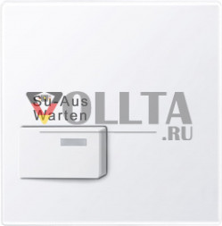 Schneider серия: Merten 452325 System M Dienstzimmer-Anzeigeeinheit крышка, цвет:белый, тон:глянец