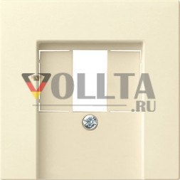 Gira 027601 System55 Телефон/Динамик/USB крышка, цвет: кремово-белый, тон:глянец
