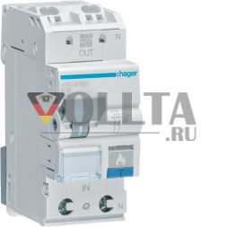 Hager ARC913D AFDD 1P+N 6kA B-13A 2M противопожарный выключатель