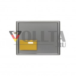 Berker 12529004 Arsys кнопка отключения, крышка, цвет: благородная сталь