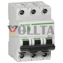 Schneider Electric M9F10350 M9 C60N 3P 50A B IEC60947-2 миниатюрный автоматический выключатель
