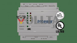 INTESIS INBACMEB0600000 KNX-BACnet Шлюз IP | 60 устройств