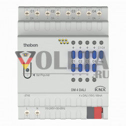 Актуатор Theben 4940300 DM 4 DALI KNX