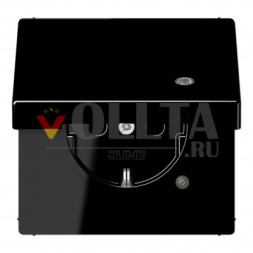 Jung LS520KLKOSW LS990 SCHUKO-розетка 16А, цвет: черный