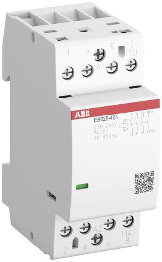 ABB Stotz-Kontakt 1SAE231111R0620 ESB25-20N-06 2S/0O 230-240 В AC/DC установочный контактор