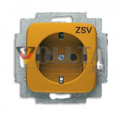 Busch-Jaeger 20EUC-14-212-102 Duro2000 SI SCHUKO-розетка со штампом ZSV