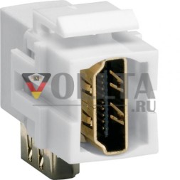 Hager VZ20HA Keystone HDMI угловой модуль 90°