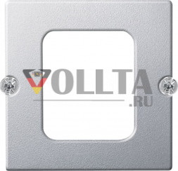 Schneider серия: Merten MEG4528-0460 System M AMP-ACO Сеть крышка, цвет: алюминевый, тон: матовый