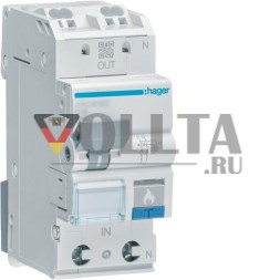 Hager ARC916D AFDD 1P+N 6kA B-16A 2M противопожарный выключатель