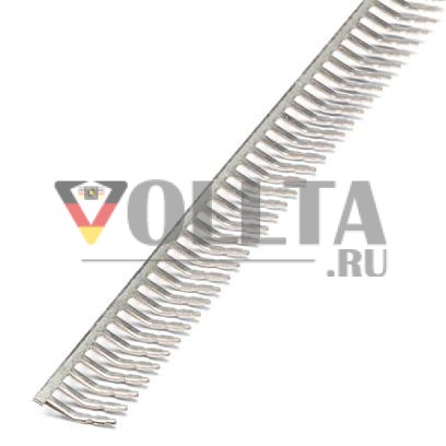 Phoenix Contact 0201993 EB 100- 6 100-контактный серебристо-матовый вставной мост