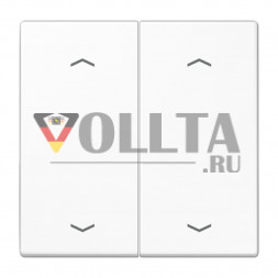 Jung LS995MPWW LS990 KNX кнопка, клавиша крышка, цвет: альпийский белый