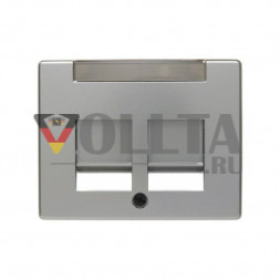 Berker 11829004 Arsys телефонная розетка, крышка, цвет: благородная сталь