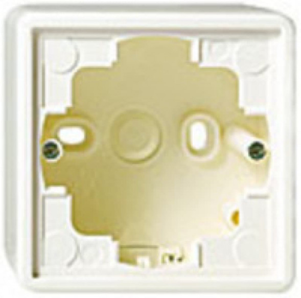 Gira 006247 S-Color накладной корпус двойная,  цвет: черный, тон:глянец