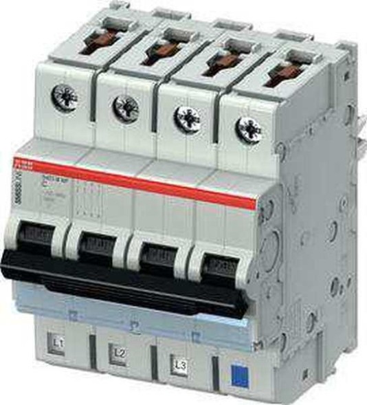 ABB Stotz-Kontakt S403M-D40NP, S403 M-D40NP миниатюрный автоматический выключатель D,40A,NP,10kA,4P,втычной, 2CCS573103R8401