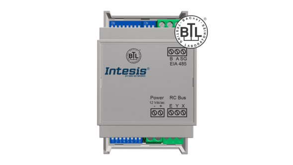 INTESIS INBACMID001I100 BACnet климатический шлюз | Midea, 1 внутренний блок
