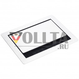 EVOline Fliptop Push S / Netbox 3x розетка / Окрашен в белый цвет