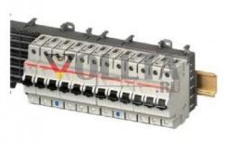 ABB Stotz-Kontakt F404A25/0.03, дифференциальный выключатель 25A, 0.03mA, 400VAC, 50Hz, 4P, вставной, 2CCF544110E0250