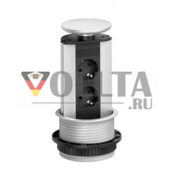 EVOline Port / Silver / 2 выдвижных разъема