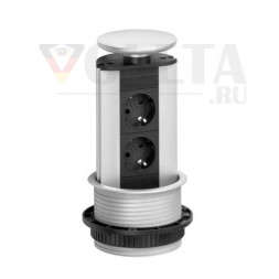 EVOline Port / Silver / 2 выдвижных разъема