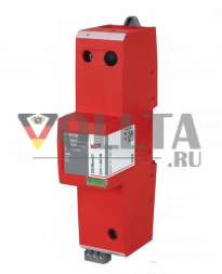 Комбинированный разрядник Dehn 961205 тип 1 + тип 2 DEHNvenCI 1-полюсный, 255 В переменного тока, с резервным предохранителем