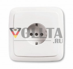 Busch-Jaeger 20EUJSR-214 Reflex SI, SCHUKO-розетка  16А, цвет: альпийский белый