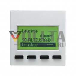 Berker 75860059 S1 KNX Info-ЖК дисплей цвет:полярная белизна, тон:глянец