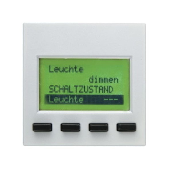 Berker 75860059 S1 KNX Info-ЖК дисплей цвет:полярная белизна, тон:глянец