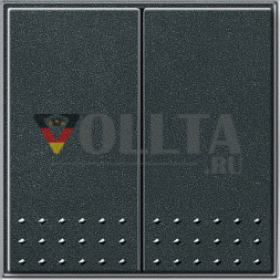 Gira 012867 TX44 Клавишный переключатель 10А, переключатель/выключатель цвет:антрацит
