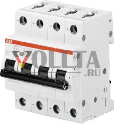Автоматический выключатель ABB Stotz-Kontakt S204MT-K35UC K35A 4-полюсный, 10 кА, 2CDS274065R0547
