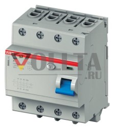 Устройство защитного отключения ABB Stotz-Kontakt 2CCF544220E0630 F404A-S63/0.1