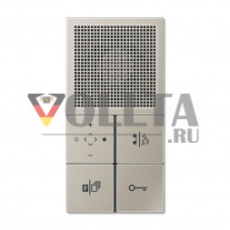 Jung TKISES2914 LS990 TKM Домофонная система внутреняя, Audio комфорт цвет: благородная сталь