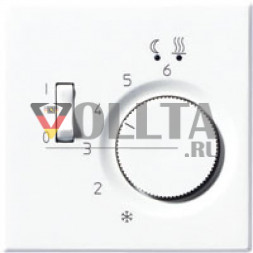 Jung FTRLS231LG LS990 Терморегулятор теплого пола замыкающий контакт 10А, цвет: светло серый