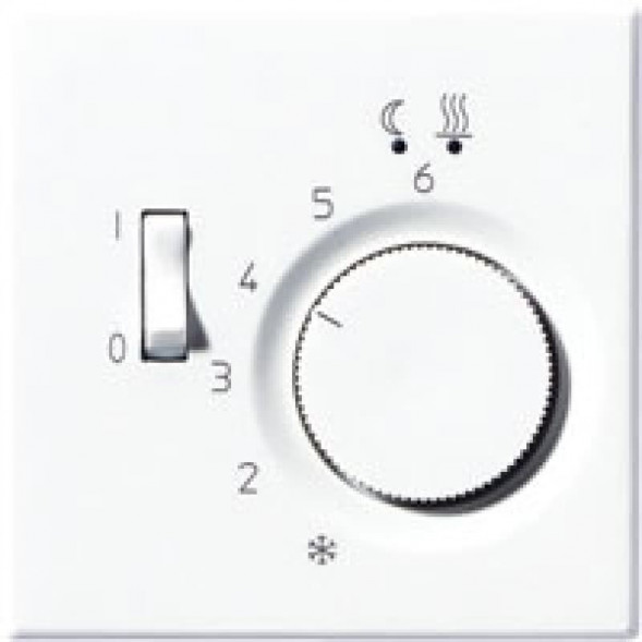 Jung FTRLS231LG LS990 Терморегулятор теплого пола замыкающий контакт 10А, цвет: светло серый