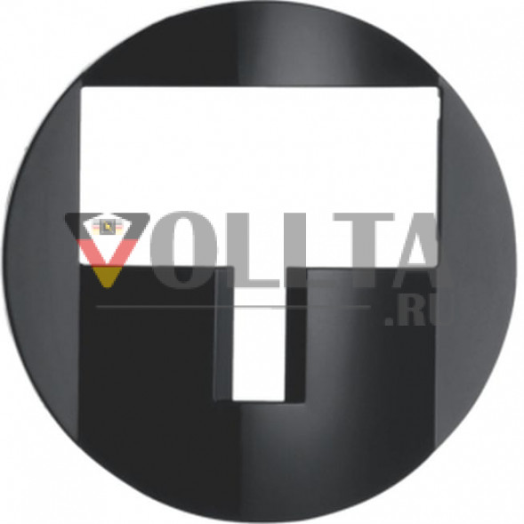 Berker 80960465 Крышка KNX PIR Rx черная, глянцевая
