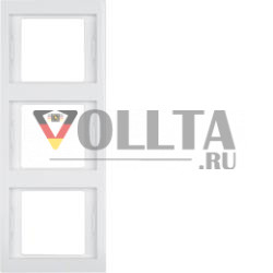 Berker 13337009 рамка полярная белизна, глянцевая Berker K.1