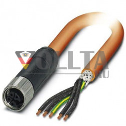 Phoenix Contact 1414805 SAC-5P- 5,0-PUR/M12FSK PE SH силовой кабель