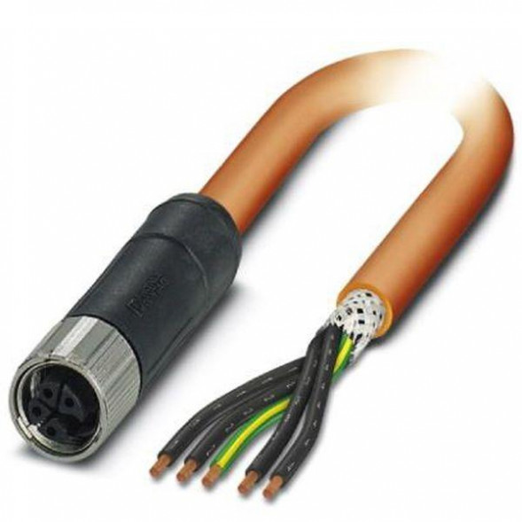 Phoenix Contact 1414805 SAC-5P- 5,0-PUR/M12FSK PE SH силовой кабель