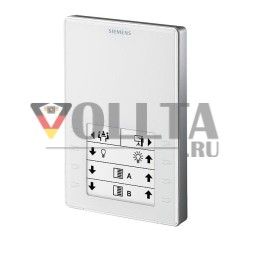 SIEMENS S55624-H107 KNX контроллер комнатной температуры | с сенсорными клавишами | белый