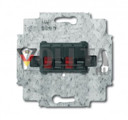 Busch-Jaeger 0248/05-101 Динамик-Компьютерная розетка, цвет: черный