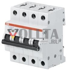 ABB Stotz-Kontakt S203M-Z3NA, Автоматический выключатель D-Char., 10 кА, 3 А, 3P+NA, 2CDS273103R0318