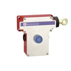 Schneider Electric XY2CE1A250EX с защитным колпачком 1NC+1S аварийный выключатель с направляющей троса