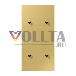 Крышка Jung ME12-25CK25 с коромыслом, конусная, 2-ходовая, 2 x 2 коромысла, вертикальная, серия LS 1912, латунь классика
