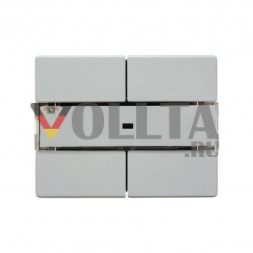 Berker 75162649 Arsys KNX сенсорный комфорт двойная, цвет:полярная белизна, тон:глянец