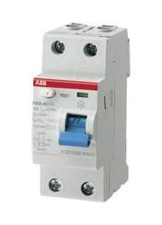 ABB Stotz-Kontakt F202 A-63/0.5 16-2/3 Гц, Z дифференциальный выключатель 2P, тип A, 462 В, 63 А, 500 мА, 16,7 Гц, 2CSF202196R4630