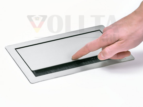 EVOline Fliptop Push S-2-1 / 2 розетки / 1 свободное пространство
