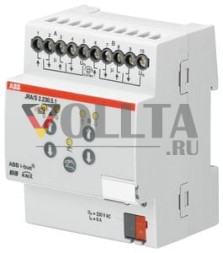 ABB Stotz-Kontakt JRA/S2.230.5.1, привод жалюзи/рольставней, таймер перемещения, 2ф, 230 В переменного тока, мужская кровать, REG, 2CDG110124R0011
